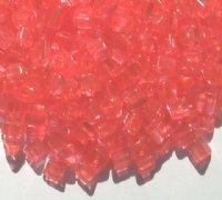 50g 5x4.5mm Transparent Coral Triangles